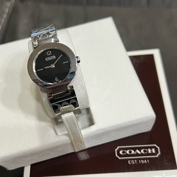 Authentic Coach Stainless Steel Watch Like New Condition - Picture 3 of 5